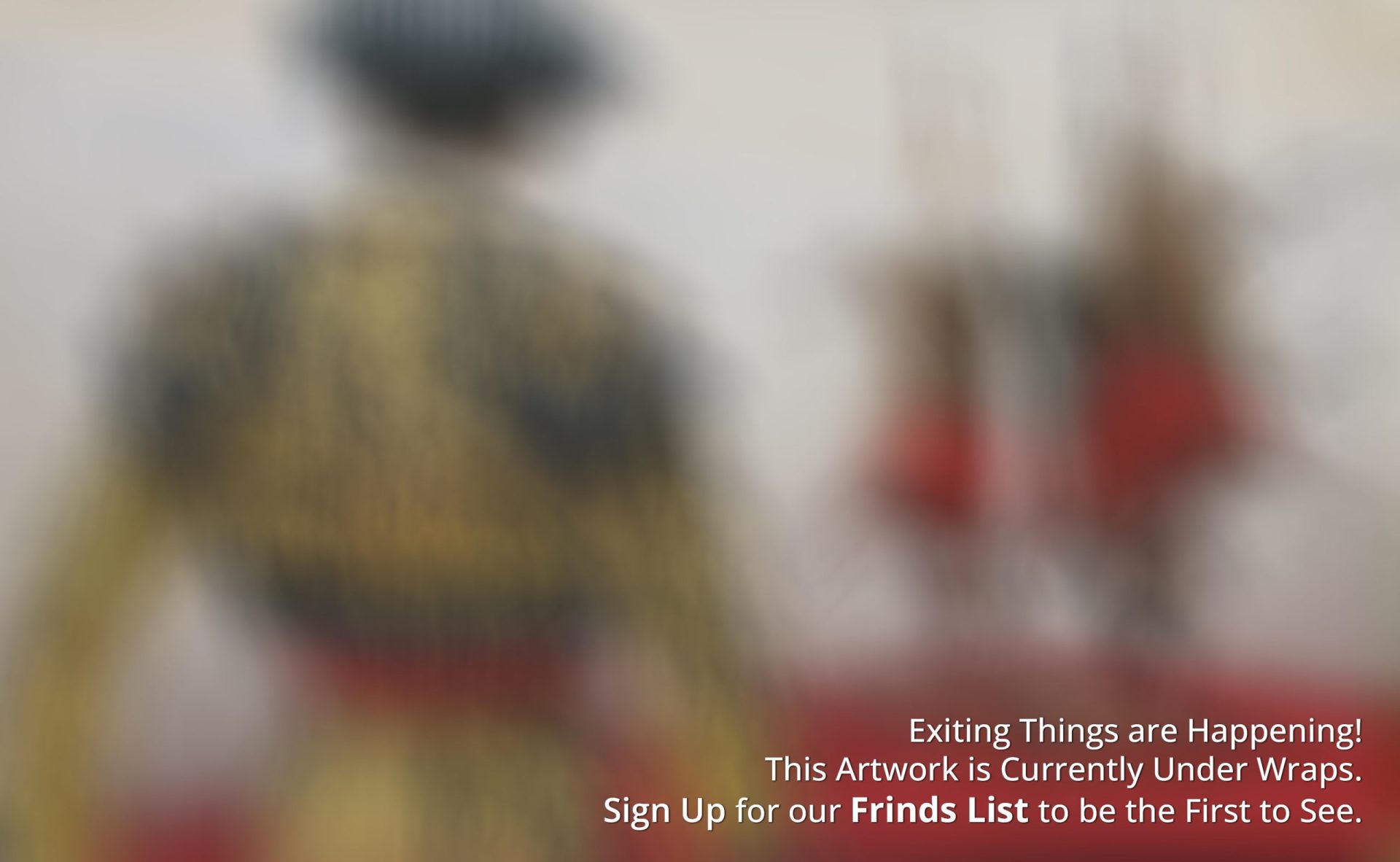 A painting titled 'Death in the Afternoon' from the series 'Civilón – The Bull Who Ate Flowers' depicts a toreador in an ornate golden suit standing in front of the lifeless bodies of three bulls hanging from chains. A pool of blood beneath them symbolizes the transition of their souls to the universe. The scene captures the silent clamor of the slaughterhouse and the tension of the upcoming battle.